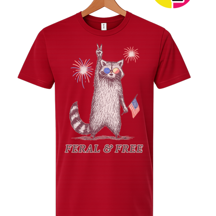 Feral And Free Tee