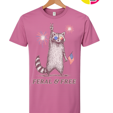 Feral And Free Tee