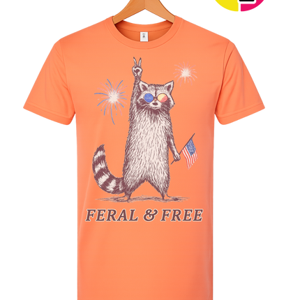 Feral And Free Tee