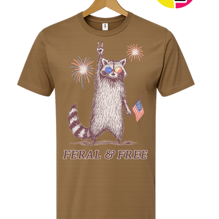 Feral And Free Tee