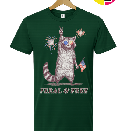 Feral And Free Tee