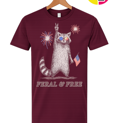 Feral And Free Tee