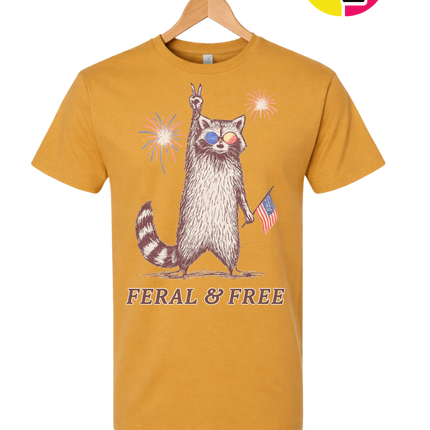 Feral And Free Tee