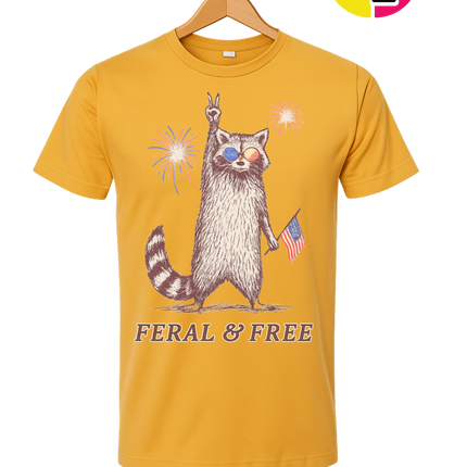 Feral And Free Tee