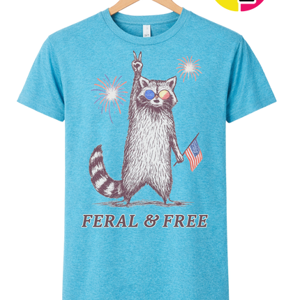 Feral And Free Tee