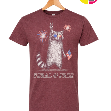 Feral And Free Tee