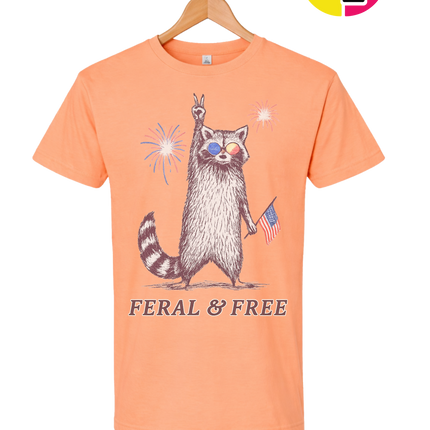 Feral And Free Tee