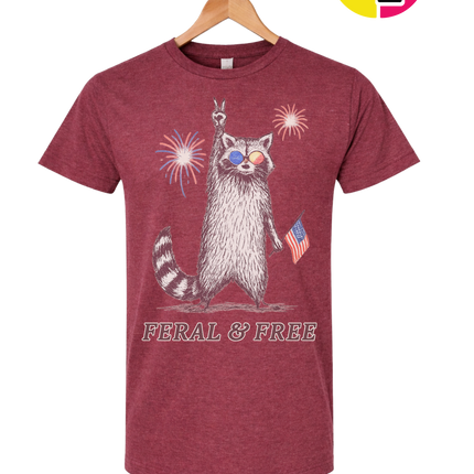 Feral And Free Tee