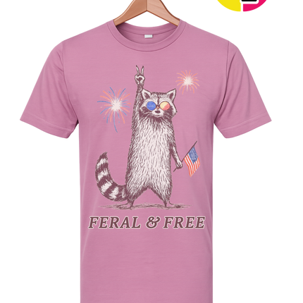 Feral And Free Tee