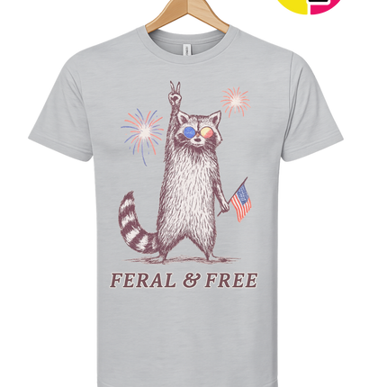 Feral And Free Tee