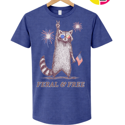 Feral And Free Tee