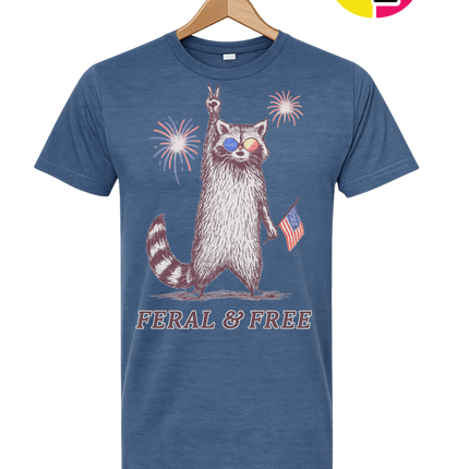 Feral And Free Tee