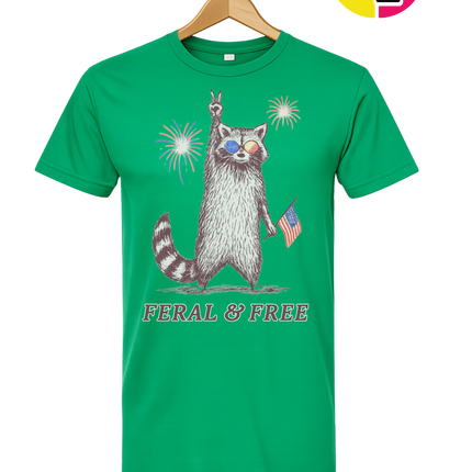 Feral And Free Tee