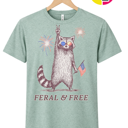Feral And Free Tee