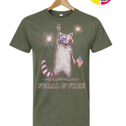 Feral And Free Tee