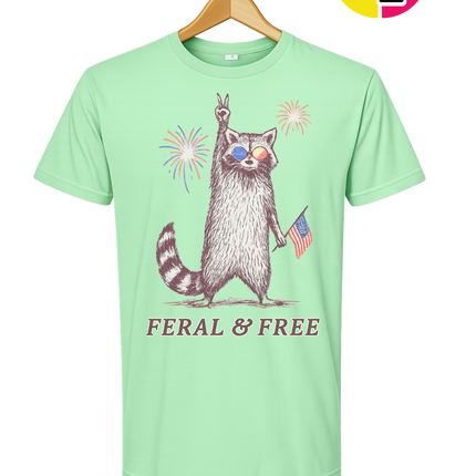 Feral And Free Tee