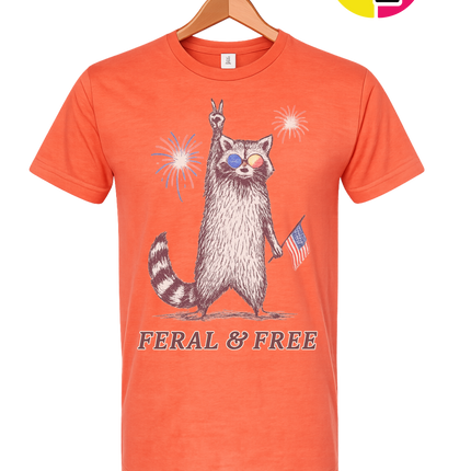 Feral And Free Tee