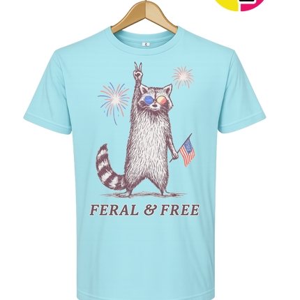 Feral And Free Tee