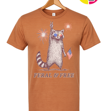 Feral And Free Tee