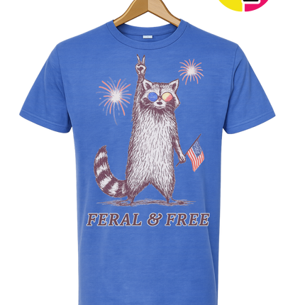 Feral And Free Tee
