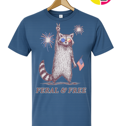 Feral And Free Tee