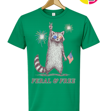 Feral And Free Tee