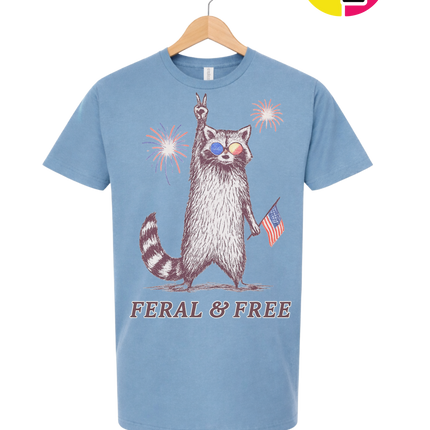 Feral And Free Tee