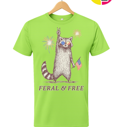 Feral And Free Tee
