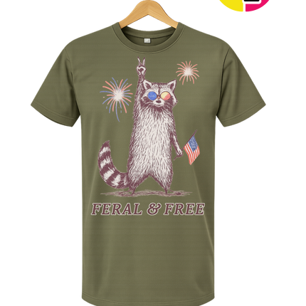 Feral And Free Tee