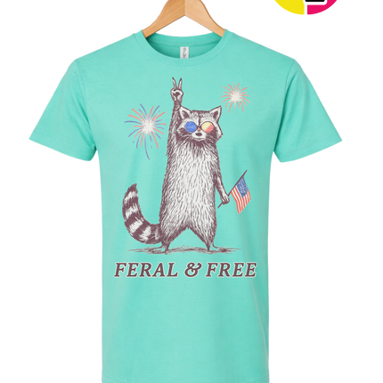 Feral And Free Tee