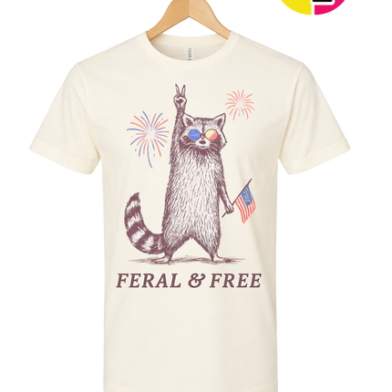 Feral And Free Tee