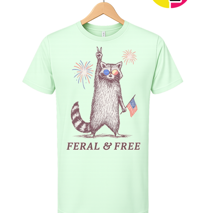 Feral And Free Tee