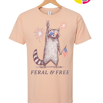 Feral And Free Tee