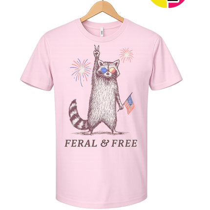 Feral And Free Tee