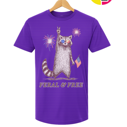 Feral And Free Tee