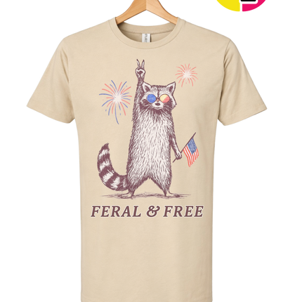 Feral And Free Tee