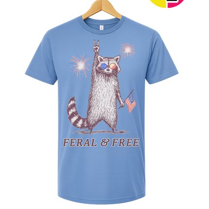 Feral And Free Tee