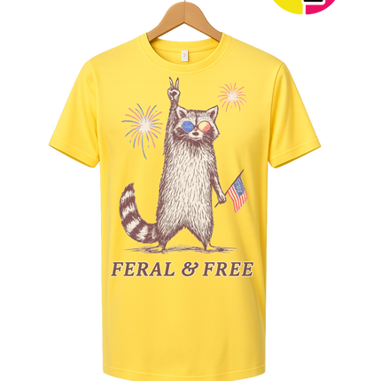 Feral And Free Tee