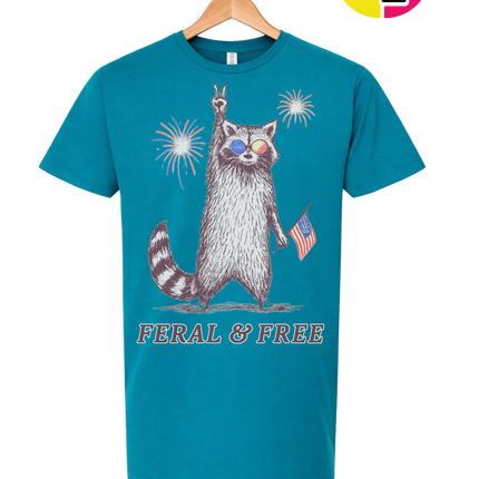 Feral And Free Tee