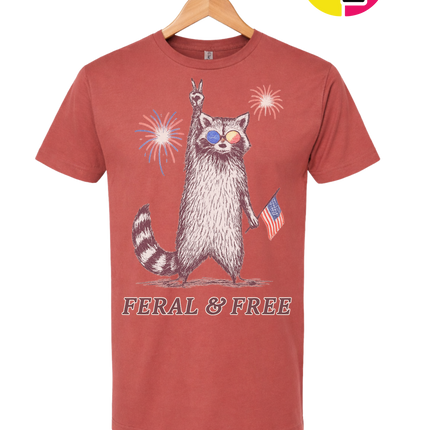 Feral And Free Tee