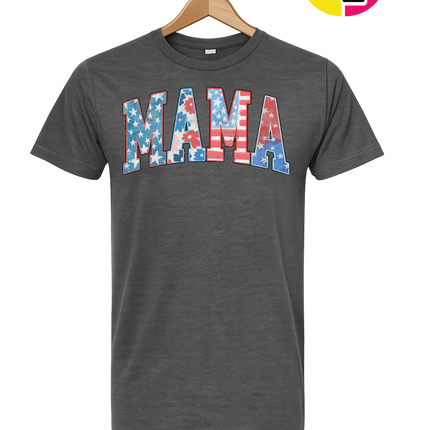 American Flag MAMA Tee