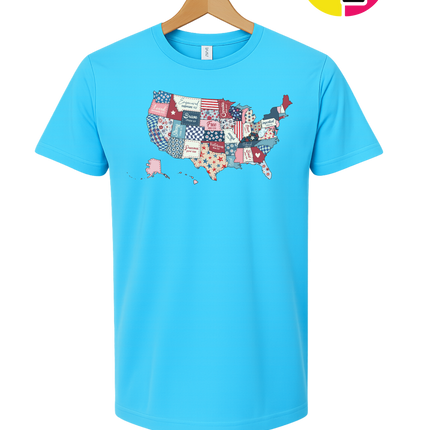 Retro USA Tee