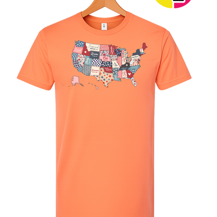 Retro USA Tee