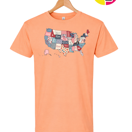 Retro USA Tee