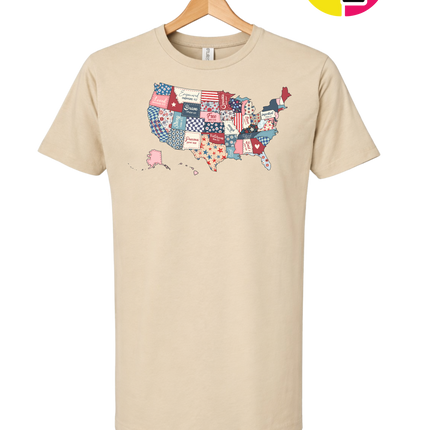 Retro USA Tee