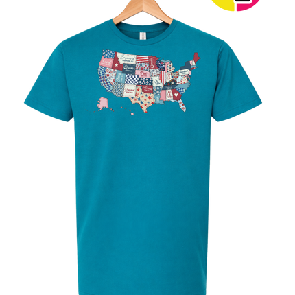 Retro USA Tee