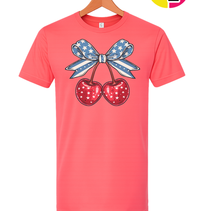 Star Spangled Cherries Tee