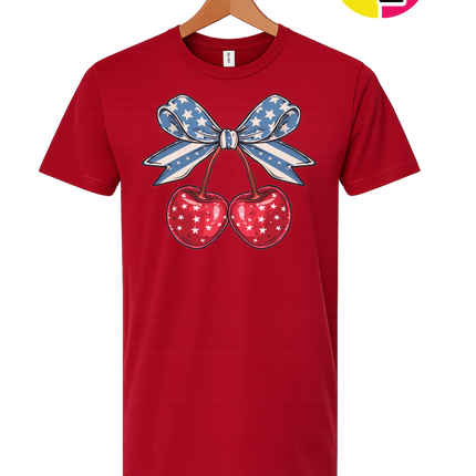 Star Spangled Cherries Tee