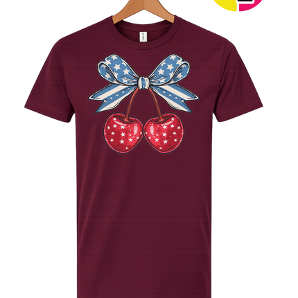 Star Spangled Cherries Tee
