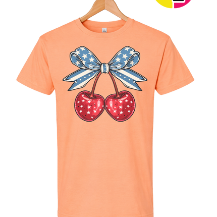 Star Spangled Cherries Tee